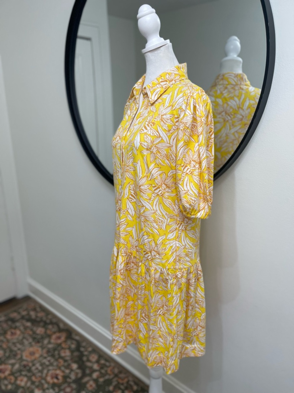 Lilly Pulitzer NWOT BINGLEY DRESS HIDEAWAY HONEYCOMB size Small - Picture 5 of 8